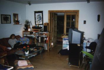 Min stue som jeg byggede i flere omgange, frste gang i starten af 80rne